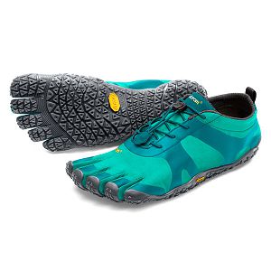 Vibram V-Alpha Teal/Blue Womens Trail Shoes | India-215409